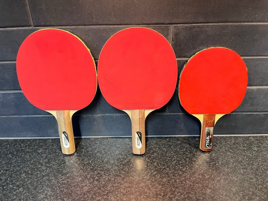 Stiga bordtennisrack 3 st