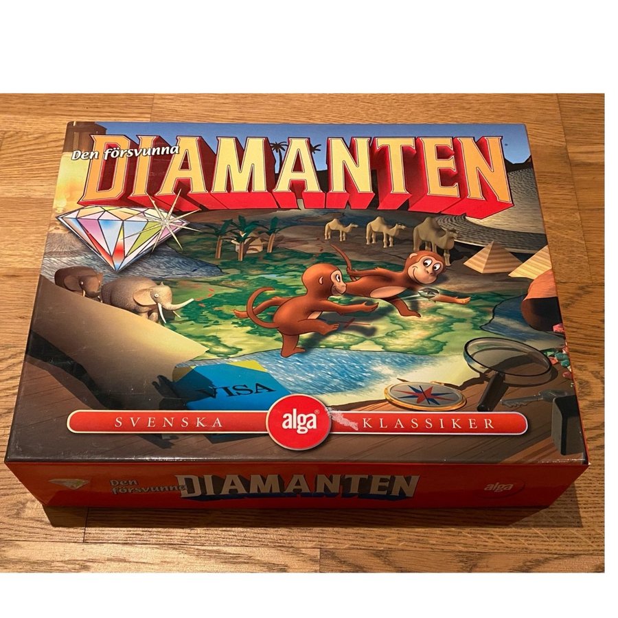 Den försvunna Diamanten - Brädspel