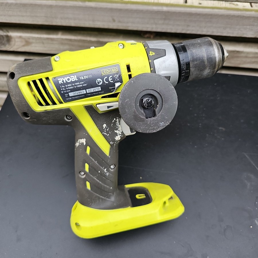 Ryobi 18V sladdlös borrmaskin