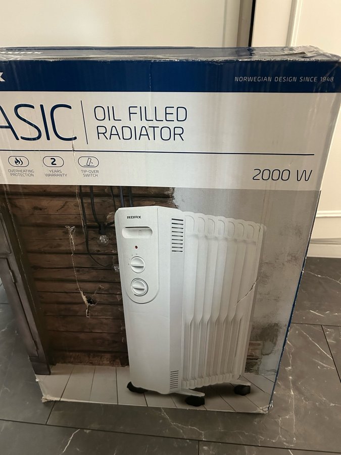 Olje-radiator 2000W