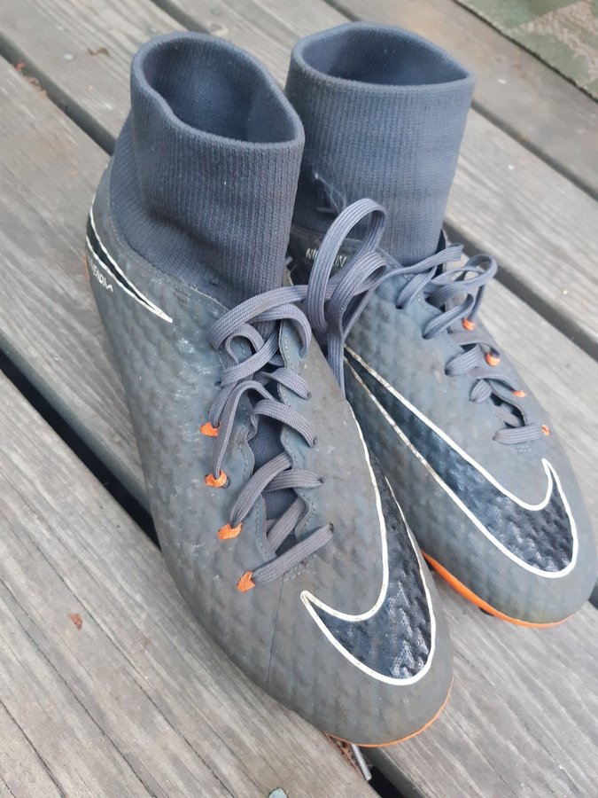 Nike Fotbollsskor Grå/Orange st 41