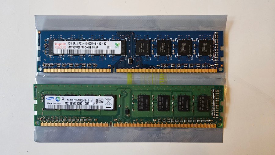 6GB DDR3 RAM-minnen