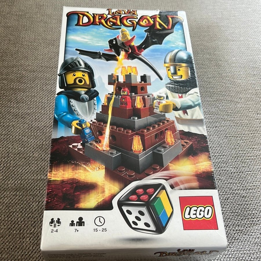 LEGO 3838 Lava Dragon Game // ny o inplastad