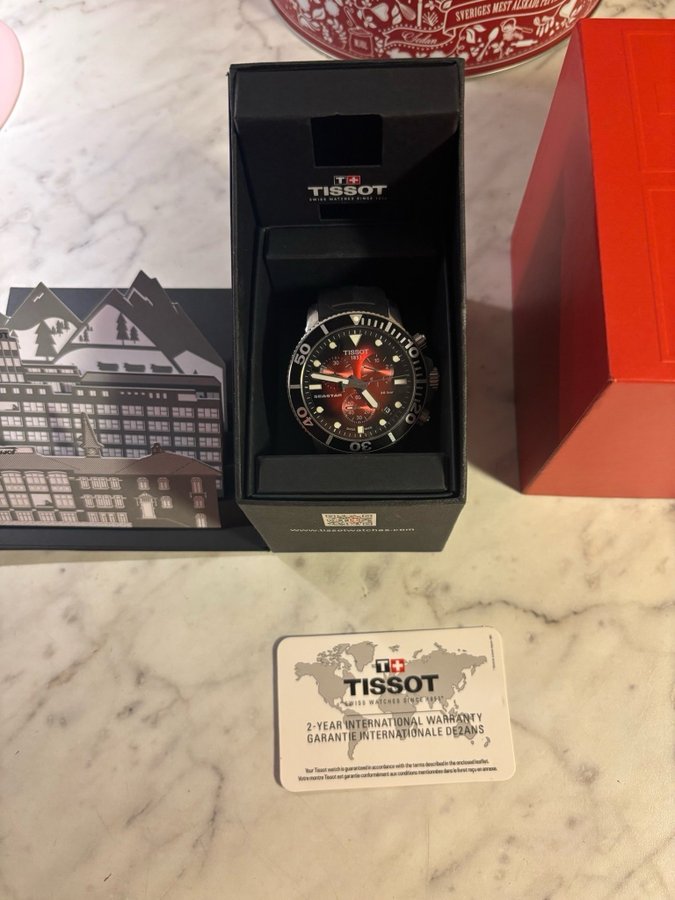 Tissot Seastar 1000 Chronograph - Svart urtavla