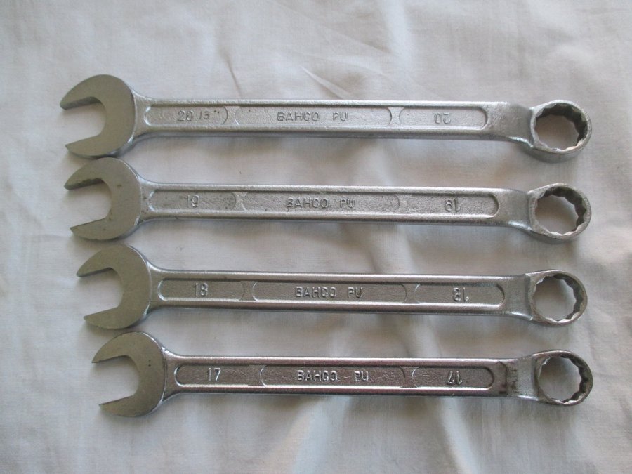 Bahco PU Blocknycklar 17, 18, 19, 20 mm