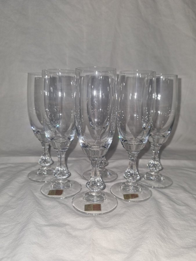 Spiegelau Kristallglas Champagneglas 6 st