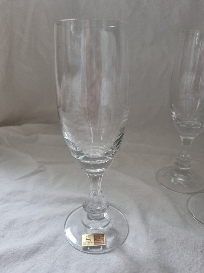 Spiegelau Kristallglas Champagneglas 6 st