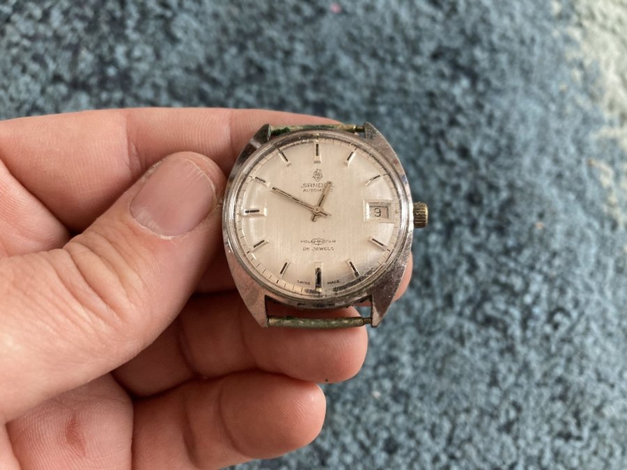 Vintage armbandsur Sandoz Automatic Polemaster