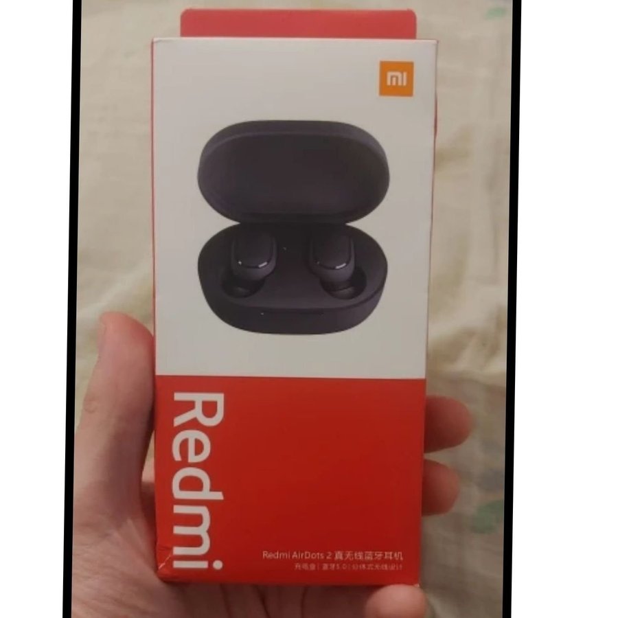 Helt ny Xiaomi Airdots 2 trådlös bluetooth hörlurar live pods headset