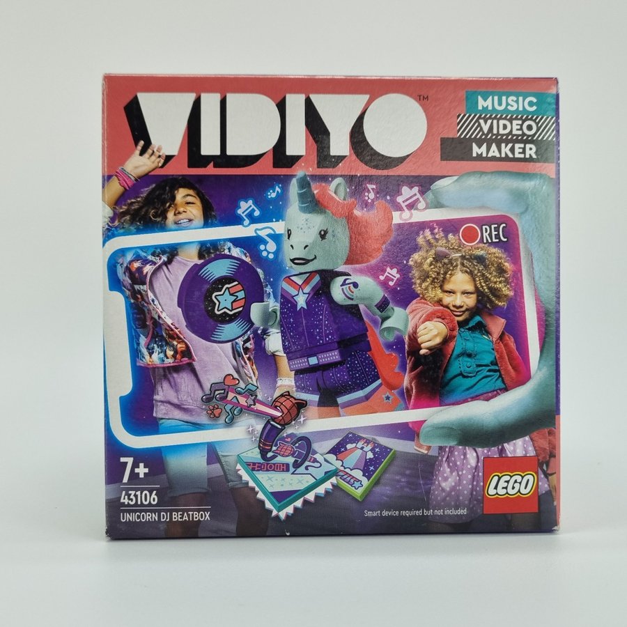 FAST PRIS! 43106 LEGO VIDIYO Unicorn DJ BeatBox NY