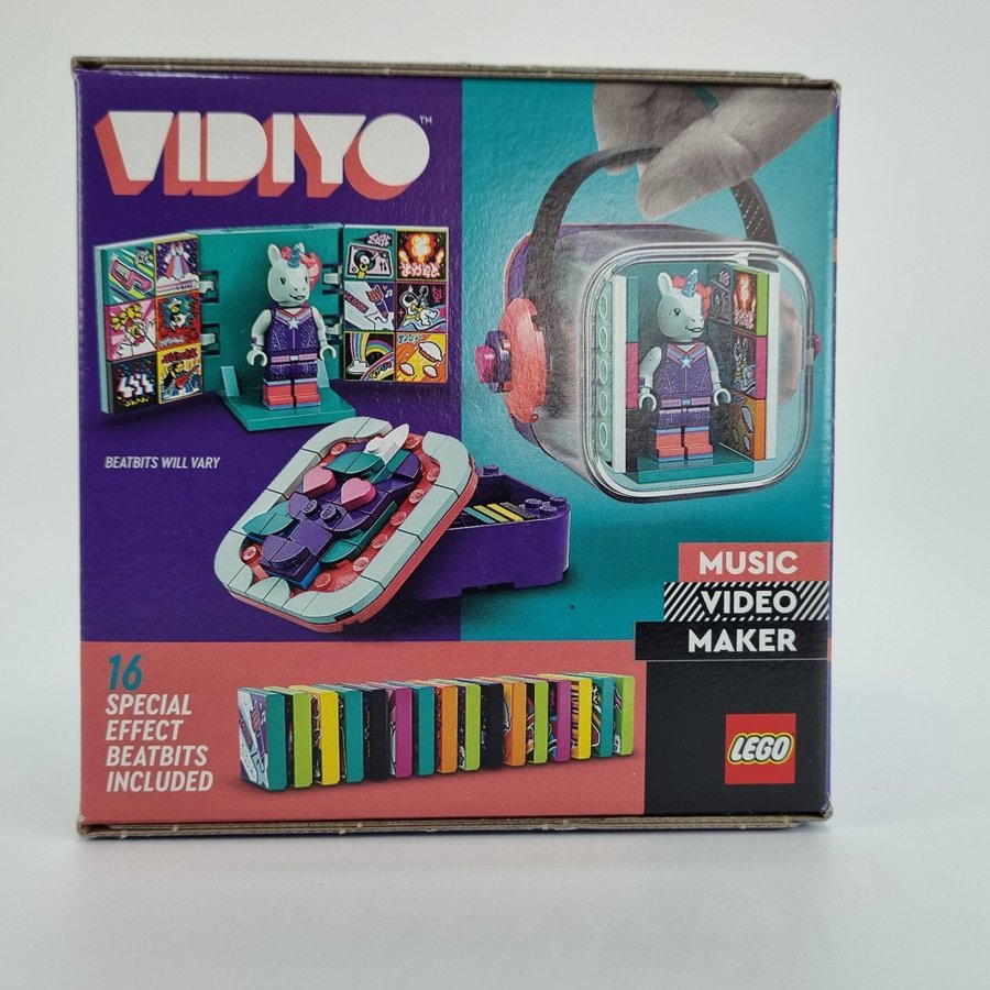 FAST PRIS! 43106 LEGO VIDIYO Unicorn DJ BeatBox NY