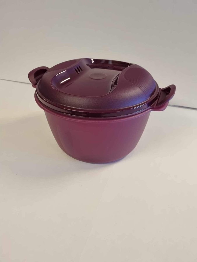 Tupperware Stor Easy Rice riskokare lila HELT NY!