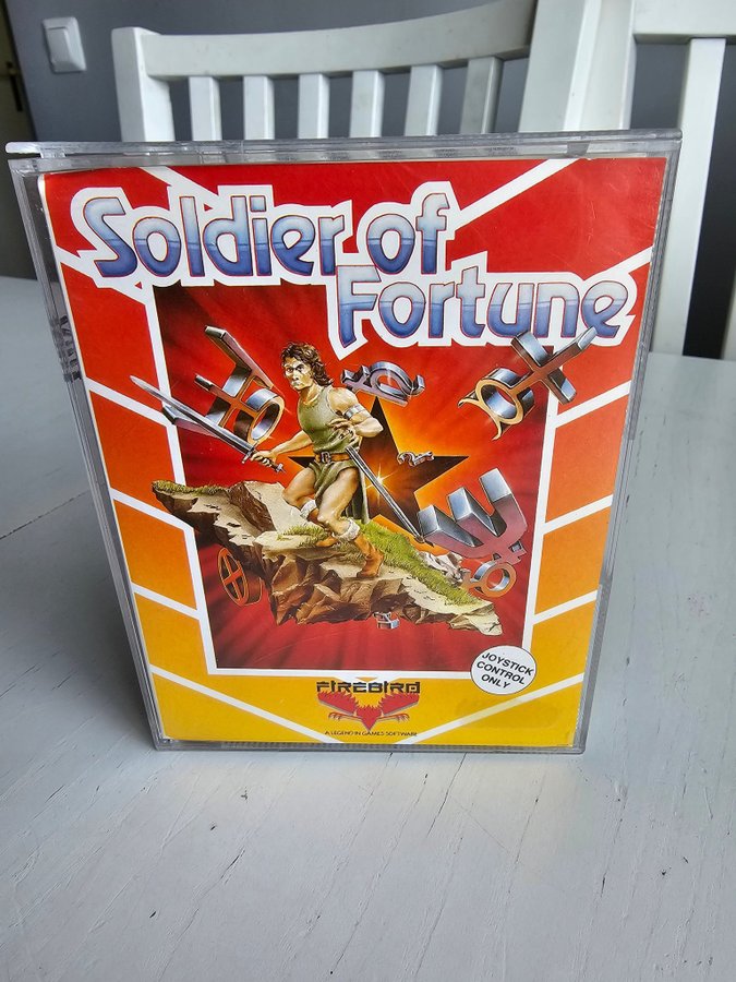 SOLDIER OF FORTUNE till Commodore 64