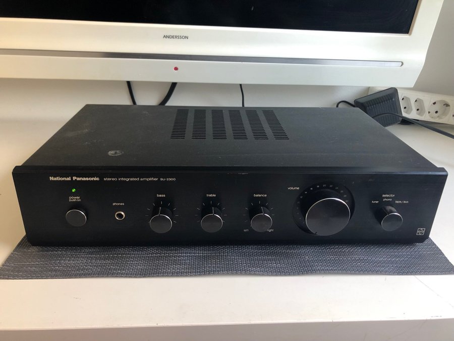 National Panasonic SU-2300 Stereo Integrerad Förstärkare