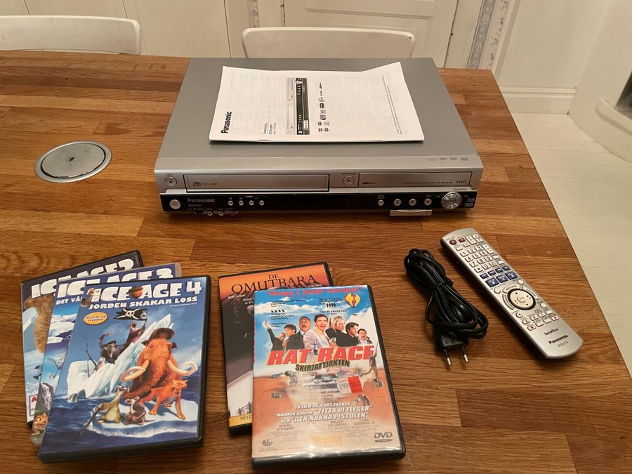 Inspelningsbar dvd/vhs - Panasonic DMR-ES35V