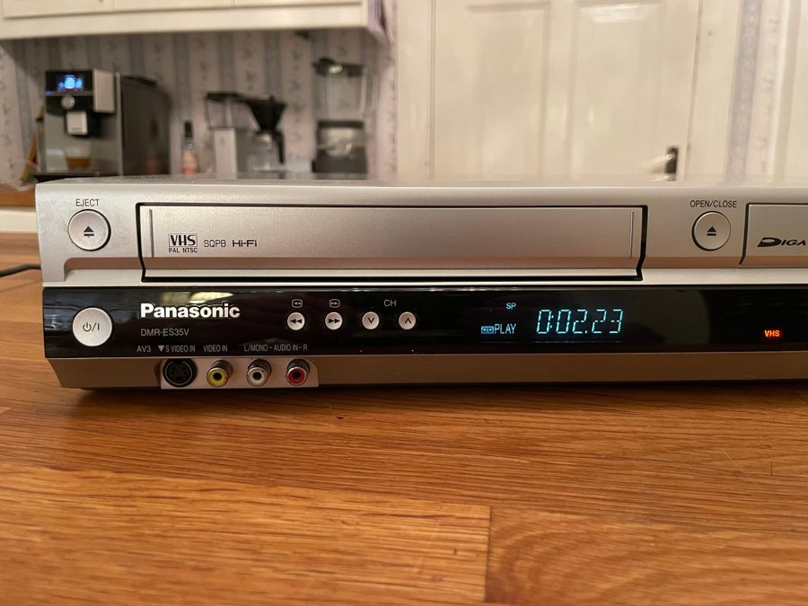 Inspelningsbar dvd/vhs - Panasonic DMR-ES35V