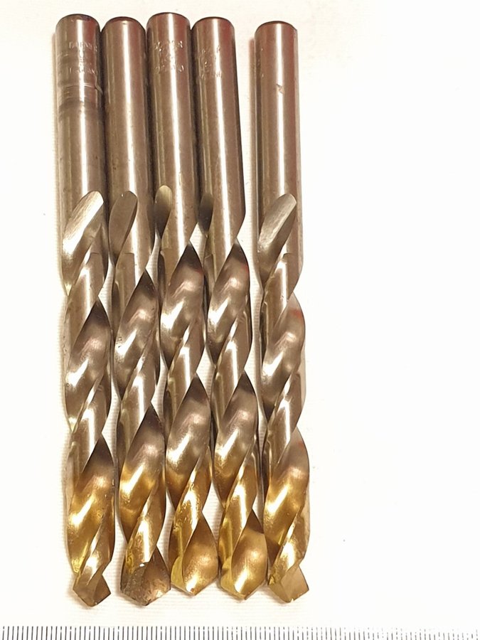 Dormer HSS Tin Coated Tip Jobber Drill 10.90 MM. 5st borrar av högsta kvalité.