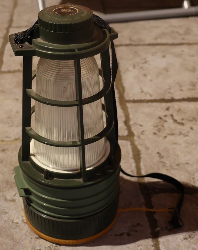 All weather u-tube flourescent lantern  signal type powerful search light