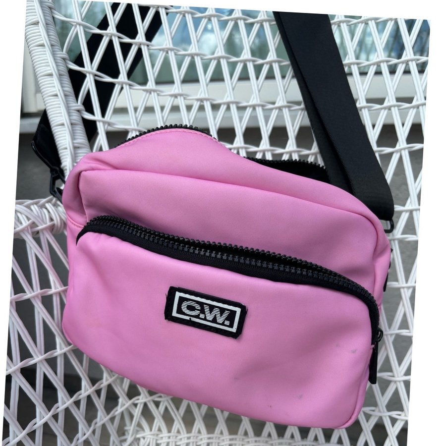 Carin Wester, Camera bag, Rosa, handväska, väska, begagnad men fin