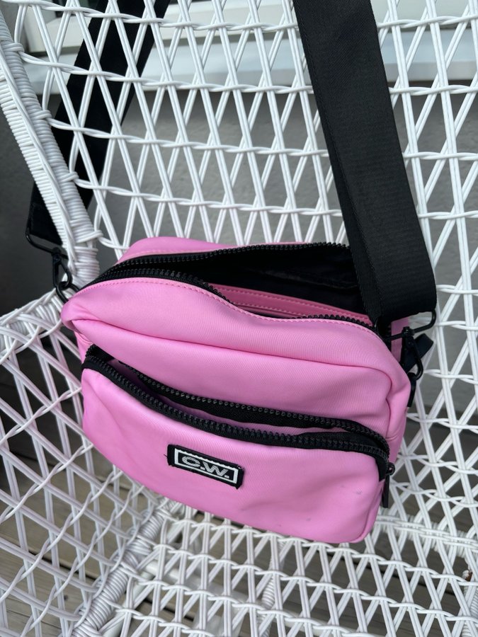 Carin Wester, Camera bag, Rosa, handväska, väska, begagnad men fin