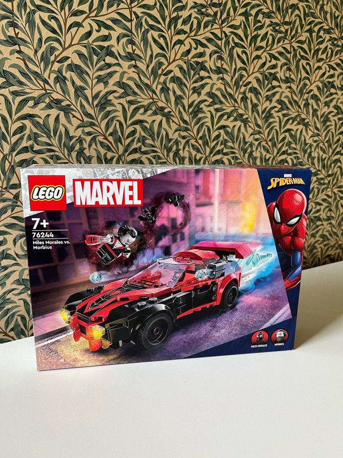 NYTT LEGO Marvel 76244 Miles Morales vs Morbius Spider-Man