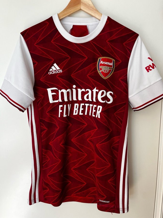 Adidas Arsenal röd fotbollströja storlek S