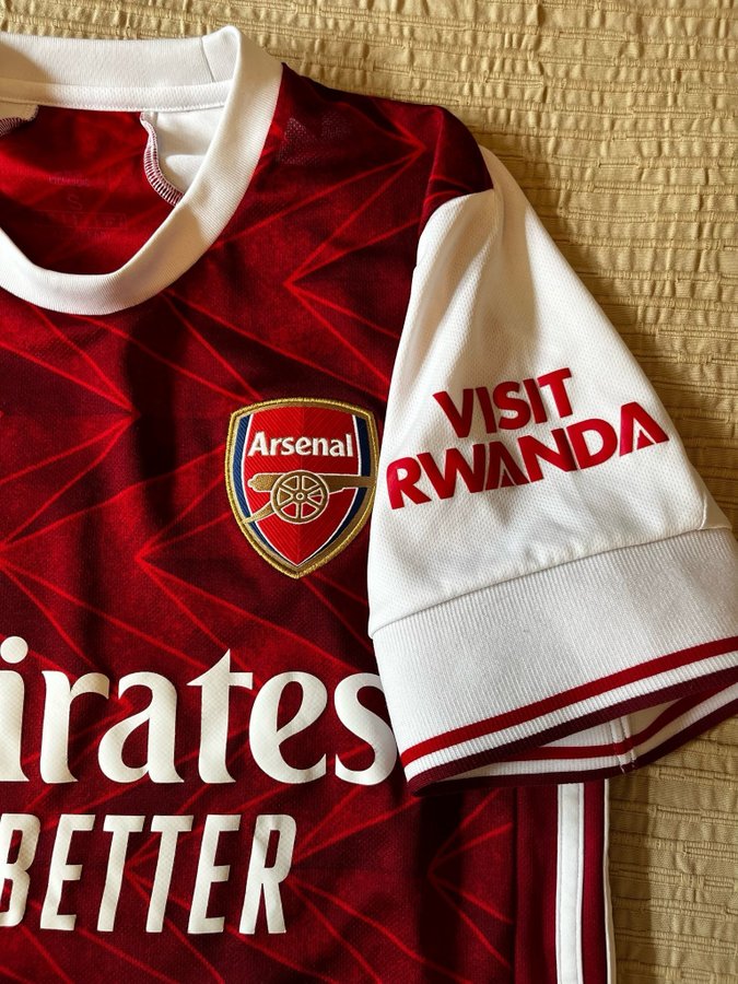 Adidas Arsenal röd fotbollströja storlek S