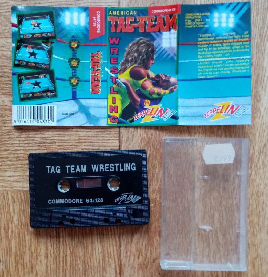 American Tag-Team Wrestling (Zeppelin Games) - Commodore 64 / C64 Spel