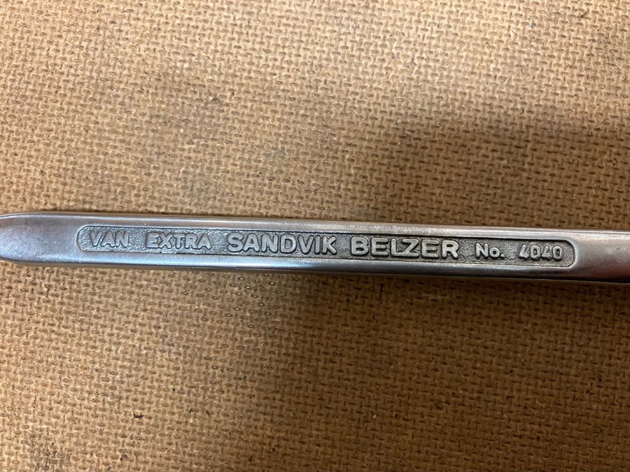 Sandvik Bahco Belzer lednyckel tum