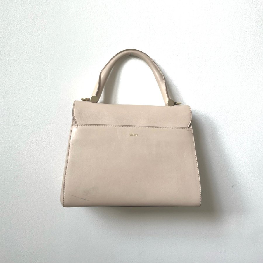 Ljusbeige väska MaxMara