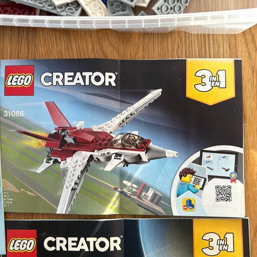 Lego Creator 31086 - Flygplan, Robot och Rymdskepp