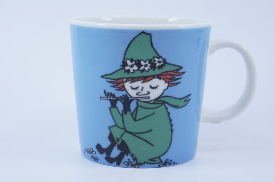 Muminmugg Snusmumriken, blå / Moomin Mug Snufkin [A]