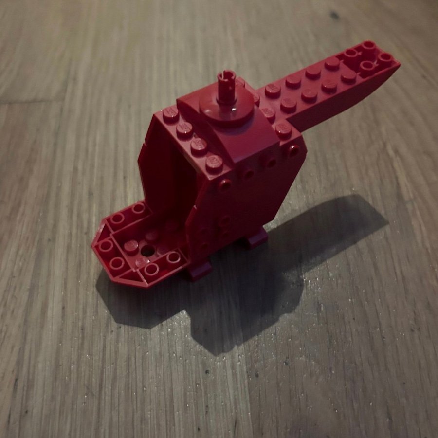 LEGO Red Helicopter Body With Top Pin 18929