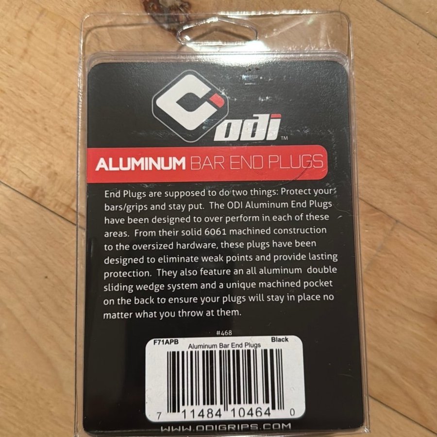 ODI Aluminium Bar End Plugs