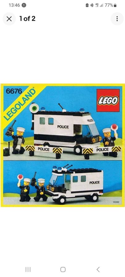 LEGO 6676 Polisbil