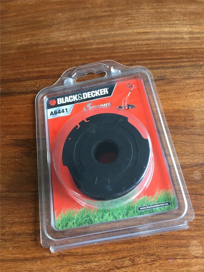 A6441 Black  Decker - grästrimmer spole reservdel original