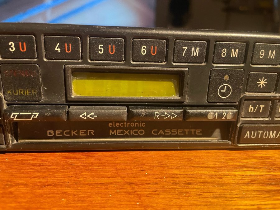 Becker Mexico Cassette Electronic