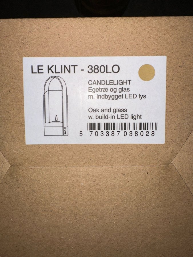 Le Klint Candlelight bordslampa