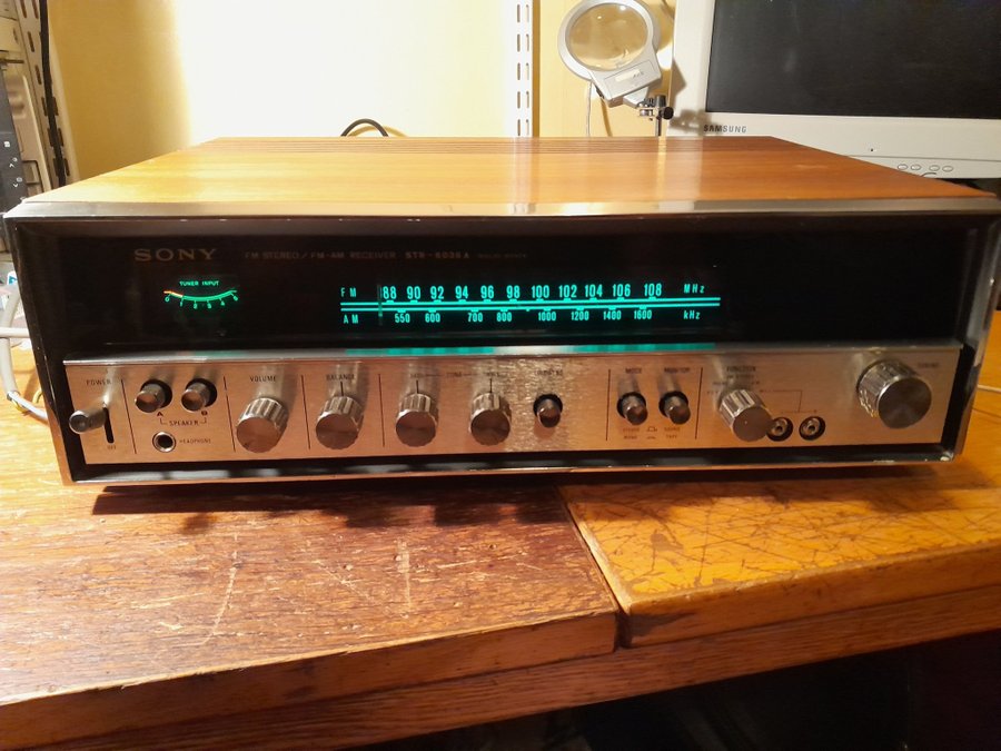 Sony STR-6036A FM Stereo / FM-AM Receiver