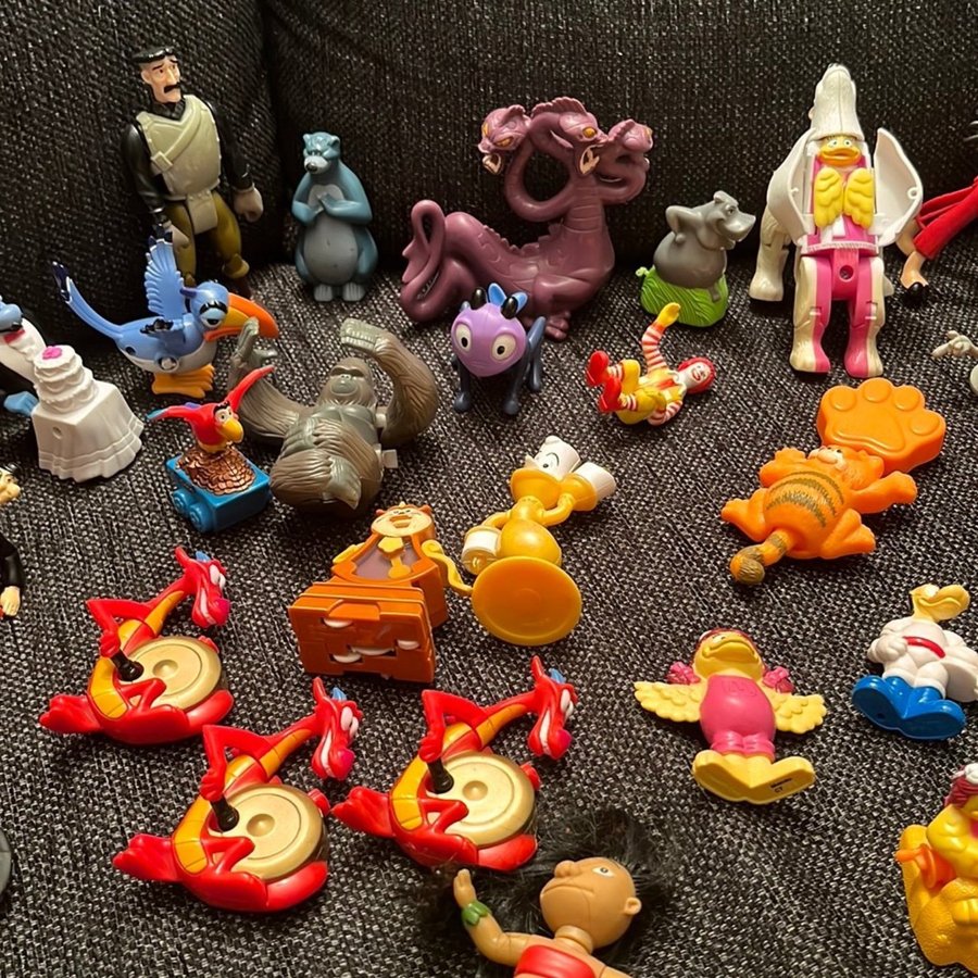 McDonald's Happy Meal Leksaker - Och Andra Figurer - Samling