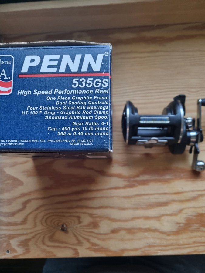 Penn Reel multirulle 535GS fiskerulle