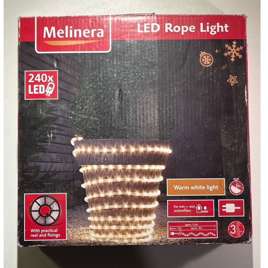 Melinera Jul LED-ljusslinga 240 LED