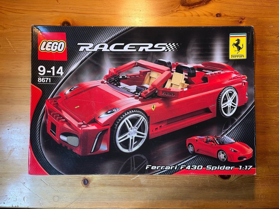 Lego Racers 8671 Ferrari F430 Spider