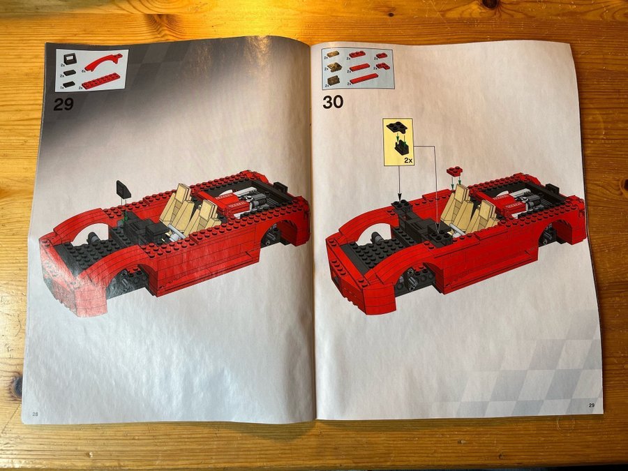 Lego Racers 8671 Ferrari F430 Spider