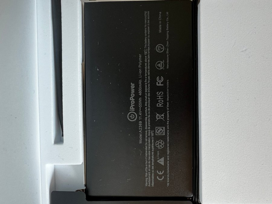 macbook air m1 2020 Batteri