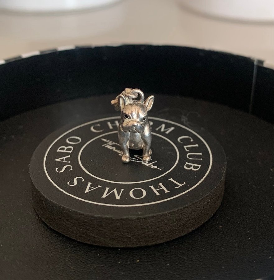 Thomas Sabo charm / berlock bulldog / hund / dog