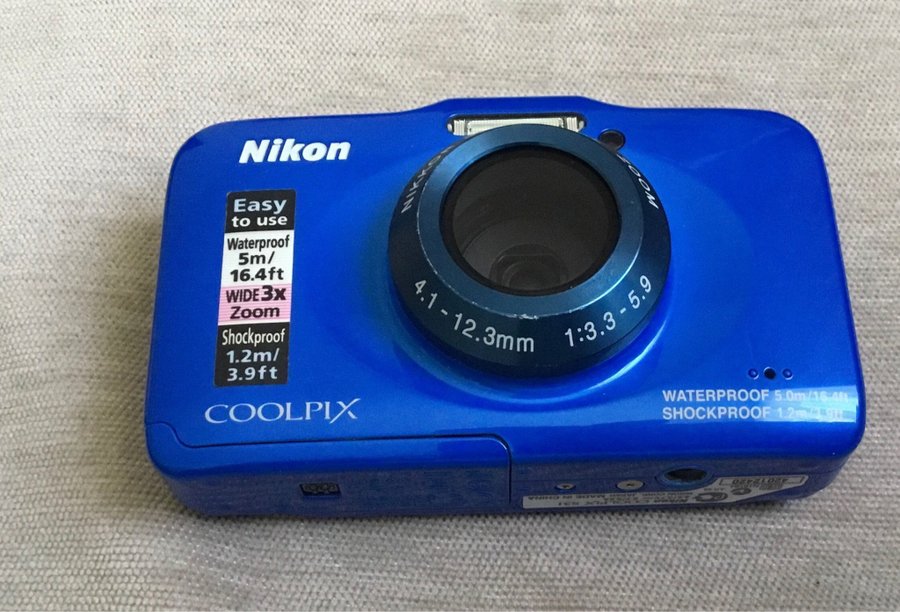 Nikon COOLPIX S31 - Blå