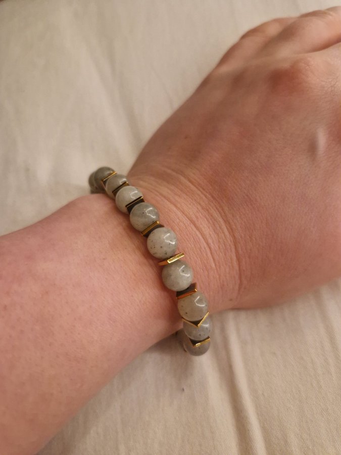 Spectrolite/Labradorite beads armband