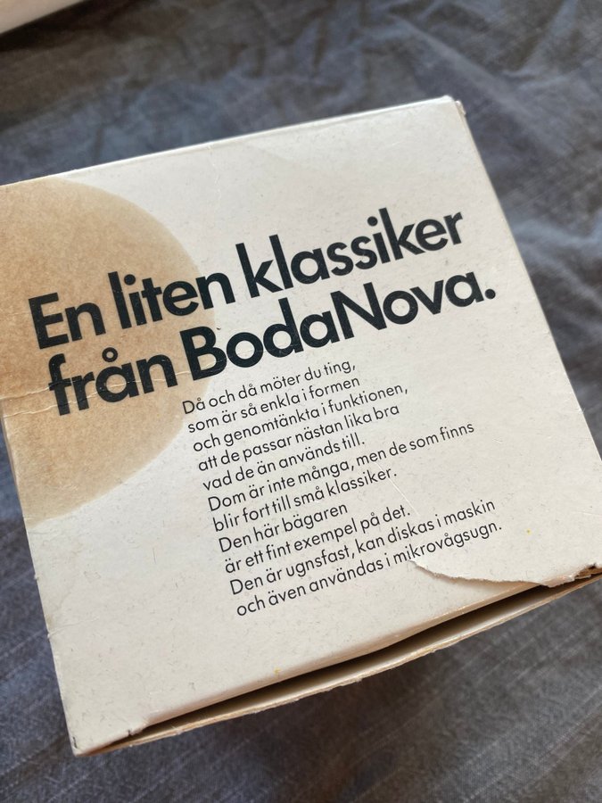 Boda Nova Multipot-svart - orginalförpackning