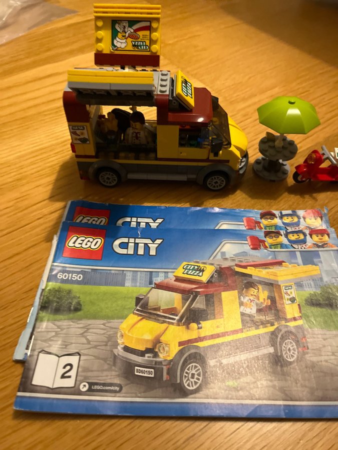 LEGO City 60150 Pizzabilen